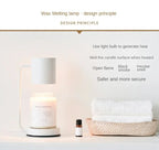  Modern Candle Tray Heater Table Lamp 