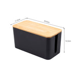 Wooden Cable Storage Box