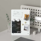Magnetic Bulletin Board with Stand Display Board with Magnetic Clamps