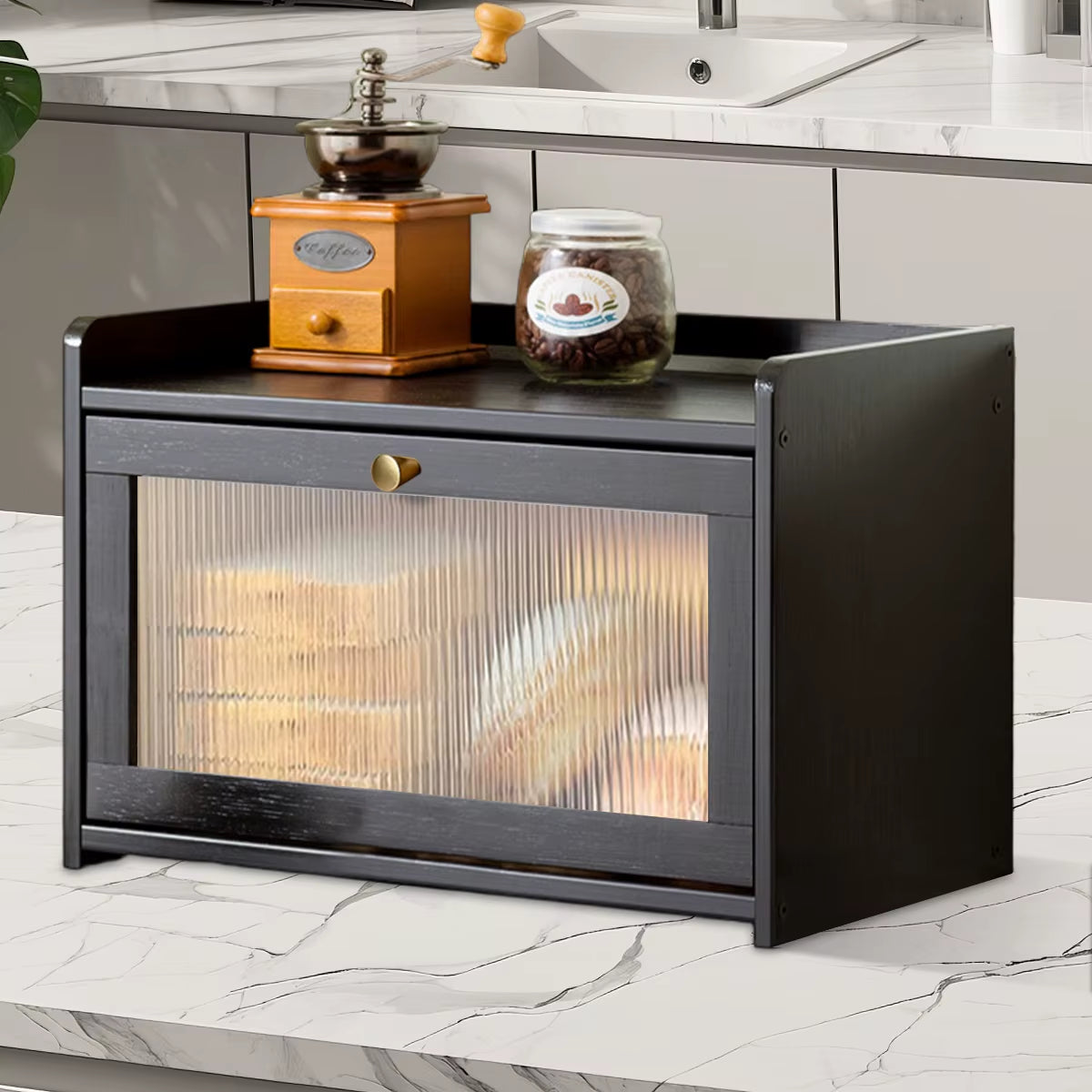  Bread Box with Clear Acrylic