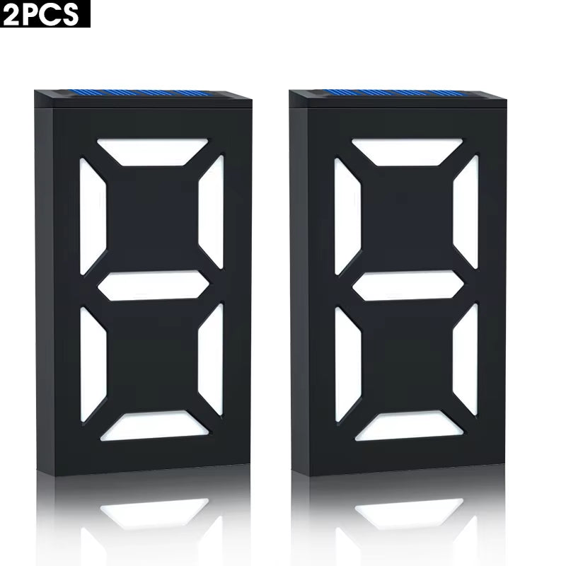 Solar Powered DIY LED House Number Sign