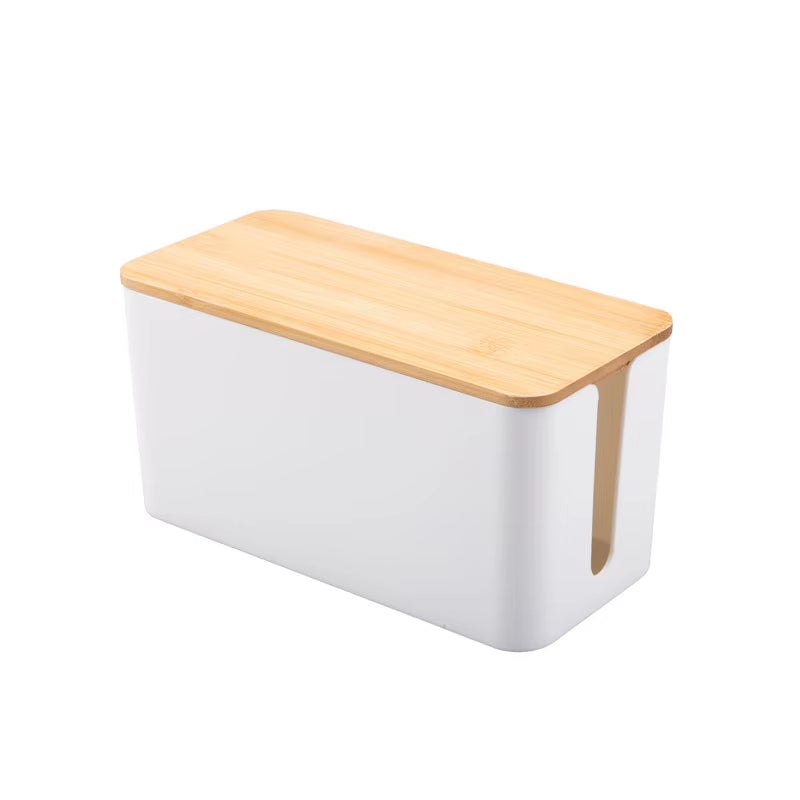 Wooden Cable Storage Box
