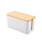 Wooden Cable Storage Box