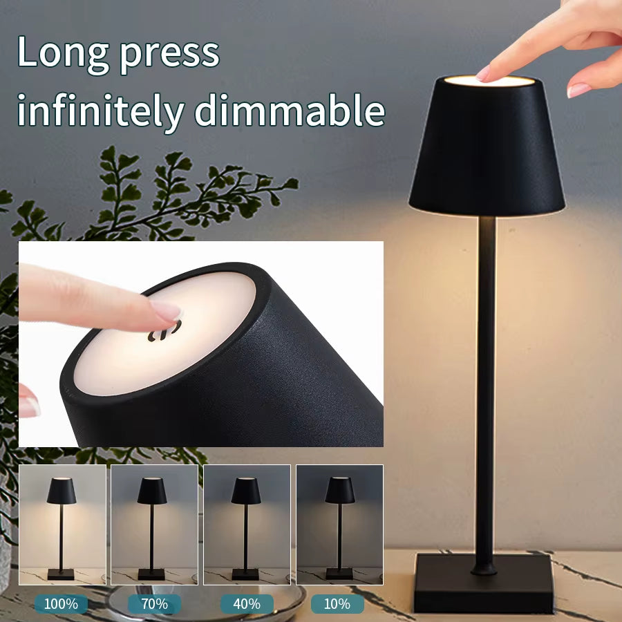 Table Lamp with Touch Control 3-Level Light