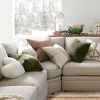 Plush Faux Fur Throw Pillow Cover