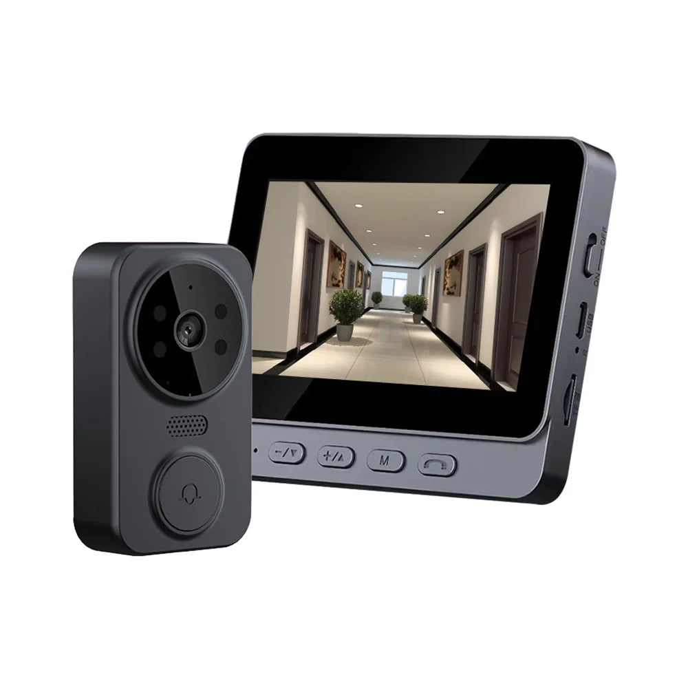 Wireless Video Doorbell with Two Way Talk & Night Vision