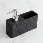 Rock Liquid Soap Dispenser with Sponge Holder 