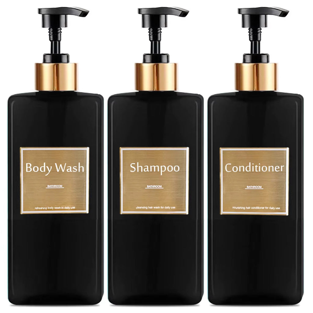 Modern Refillable Soap Bottles Set 