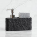 Rock Liquid Soap Dispenser with Sponge Holder