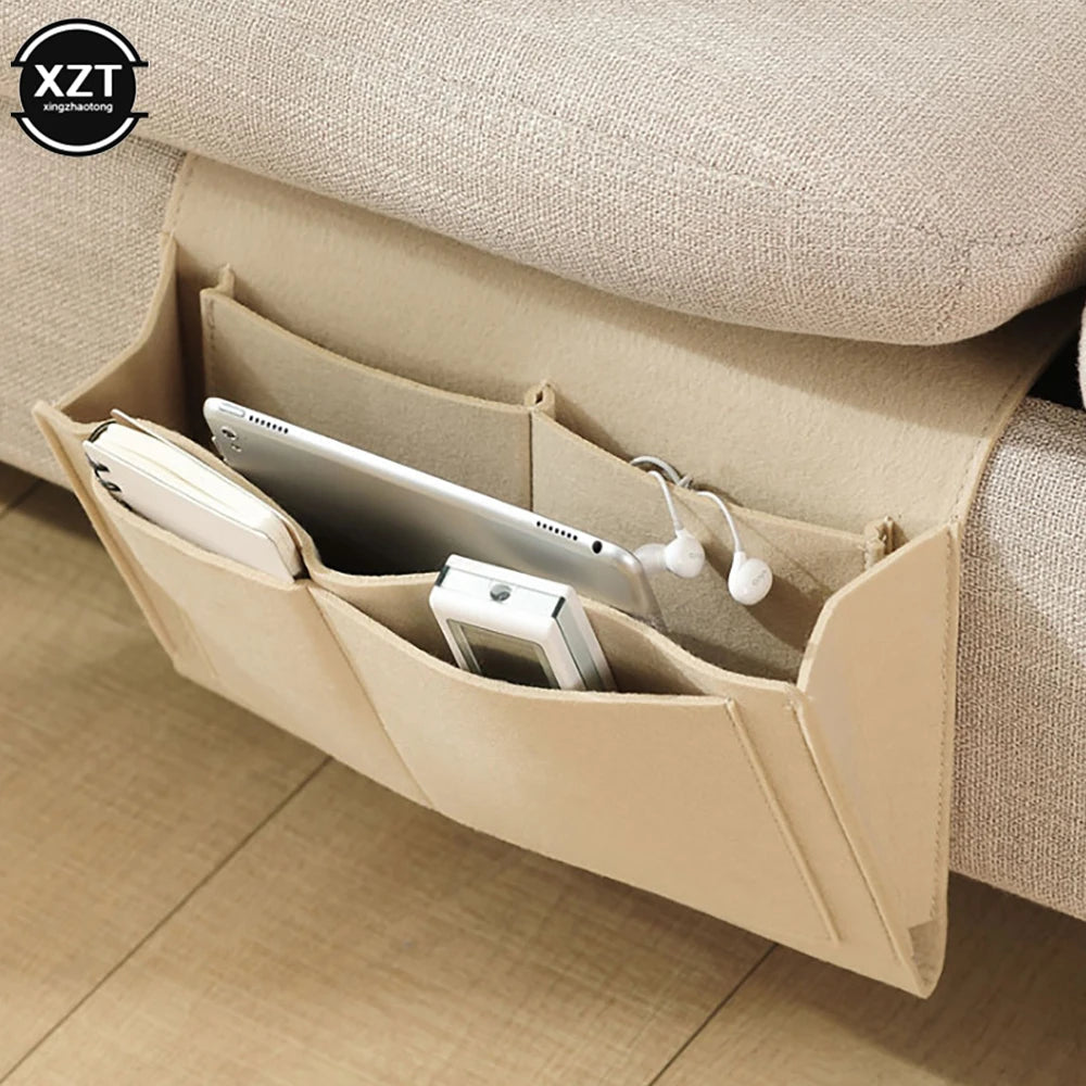  Multi Pocket Bedside Storage Organizer 