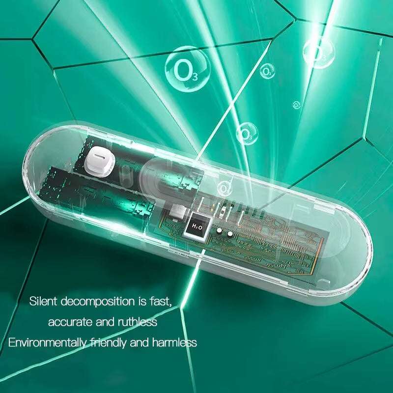 Refrigerator Deodorizer & Air Purifier Extend Food Shelf Life